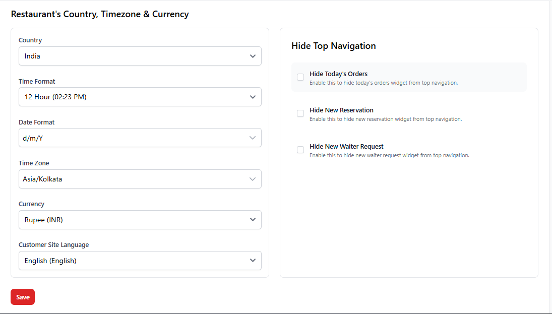 App Settings Configuration